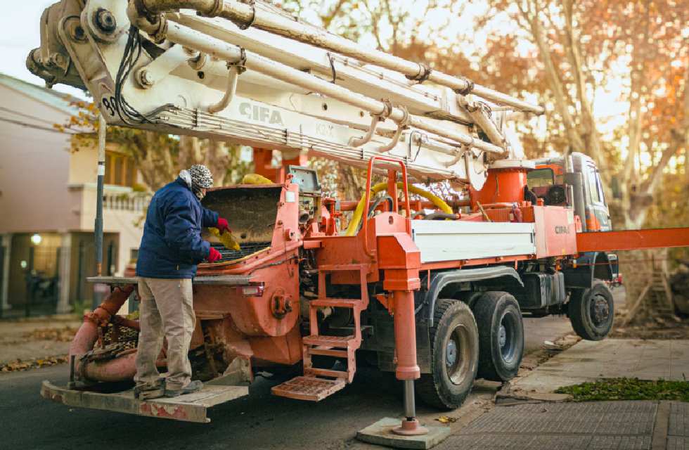 Obras con bombeo especializado